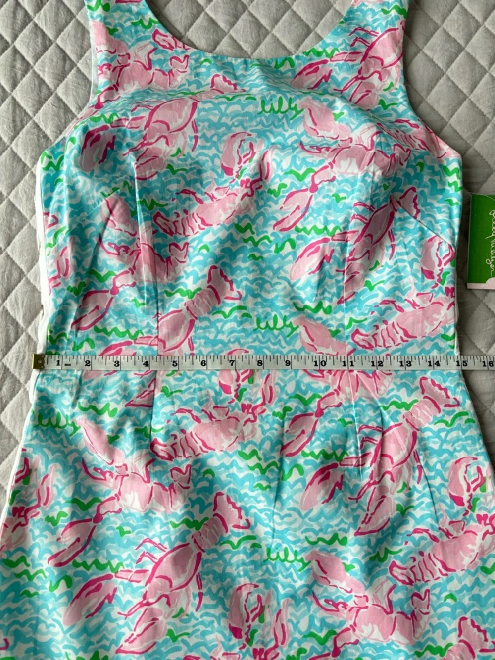 NWT Lilly Pulitzer Lobster Print Shift Dress - Picture 10 of 11